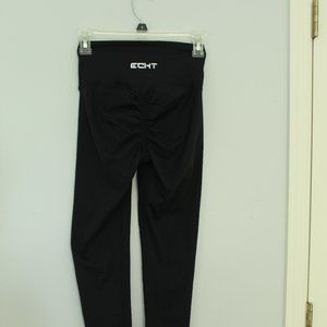 ECHT Women's Black Scrunch Butt Leggings